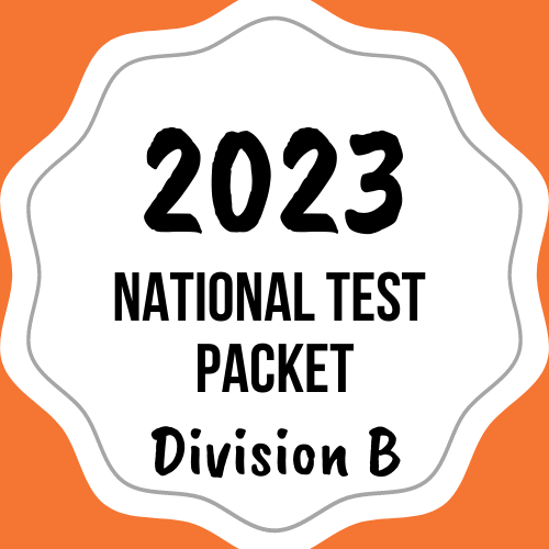 2023 Test Packet cover