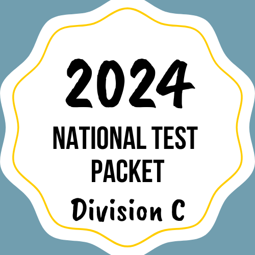 2024 Test Packet cover