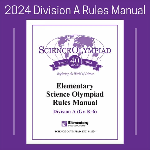 2024 Elementary Science Olympiad Rules Manual