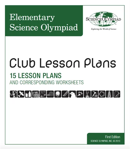 Elementary Science Olympiad Lesson Plans