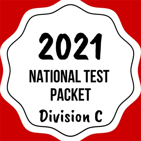 Test Packet 2021 Division C