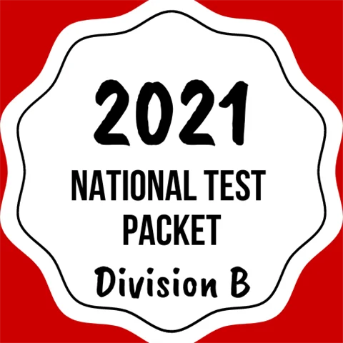 Test Packet 2021 Division B