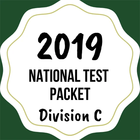 Test Packet 2019 Division C