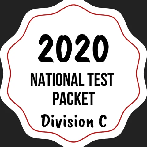 Test Packet 2020 Division C