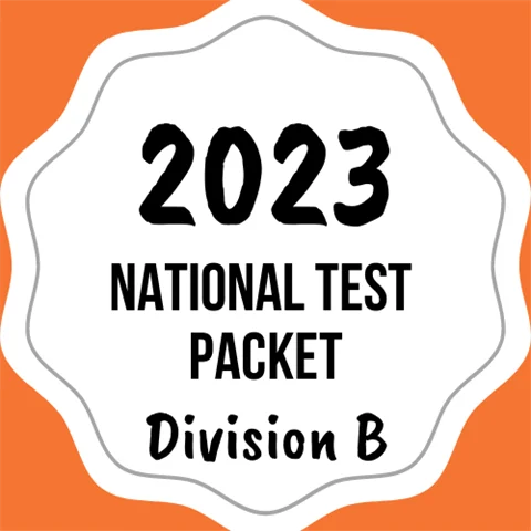 Test Packet 2023 Division B